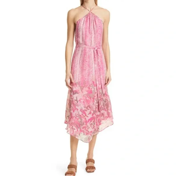 strapless open back dress Dusty Blue and Rose Pink Wedding Color Palette – robesbysilkandmore